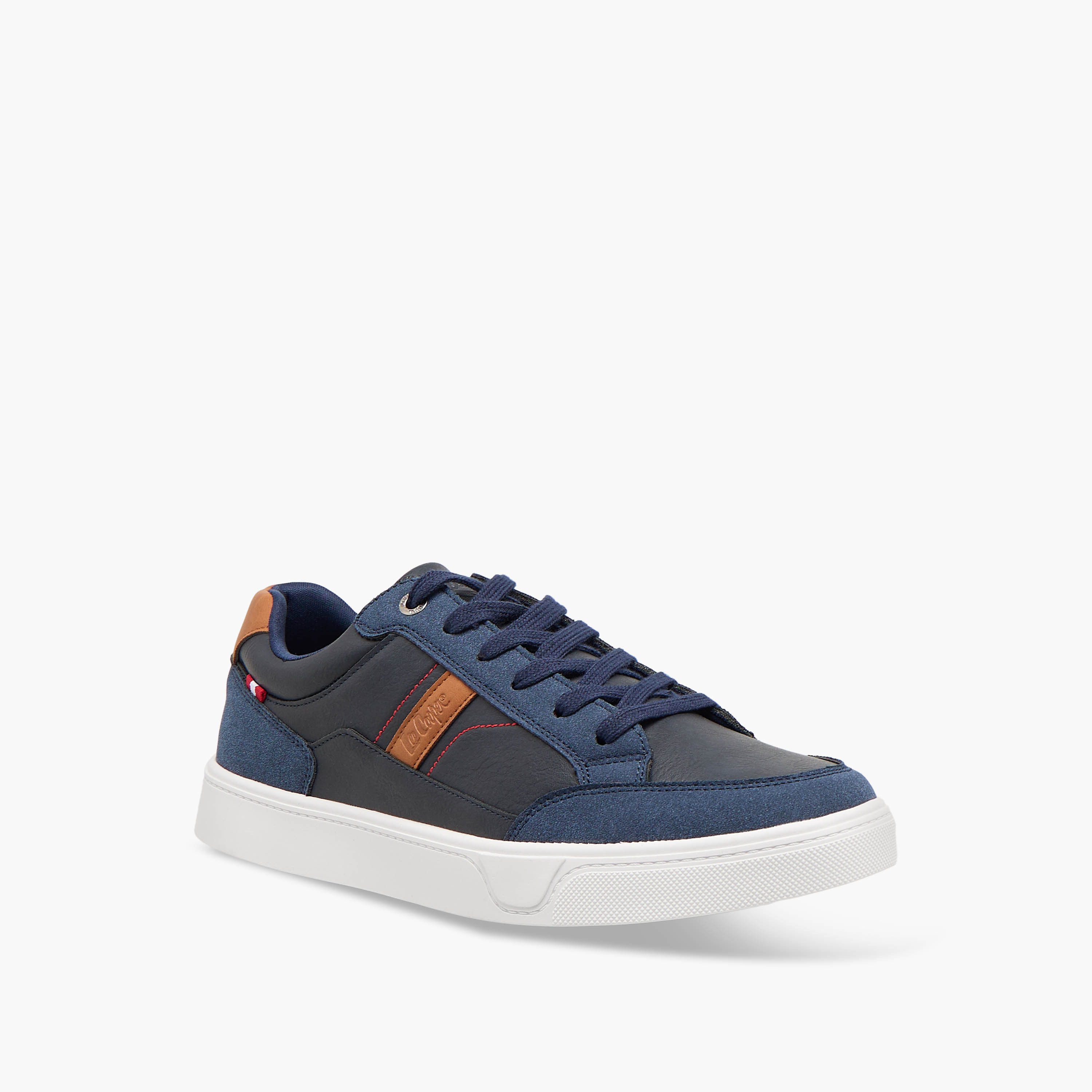 Lee Cooper Men Lace-Up Ankle Sneakers-men-shoes-sneakers-image-2