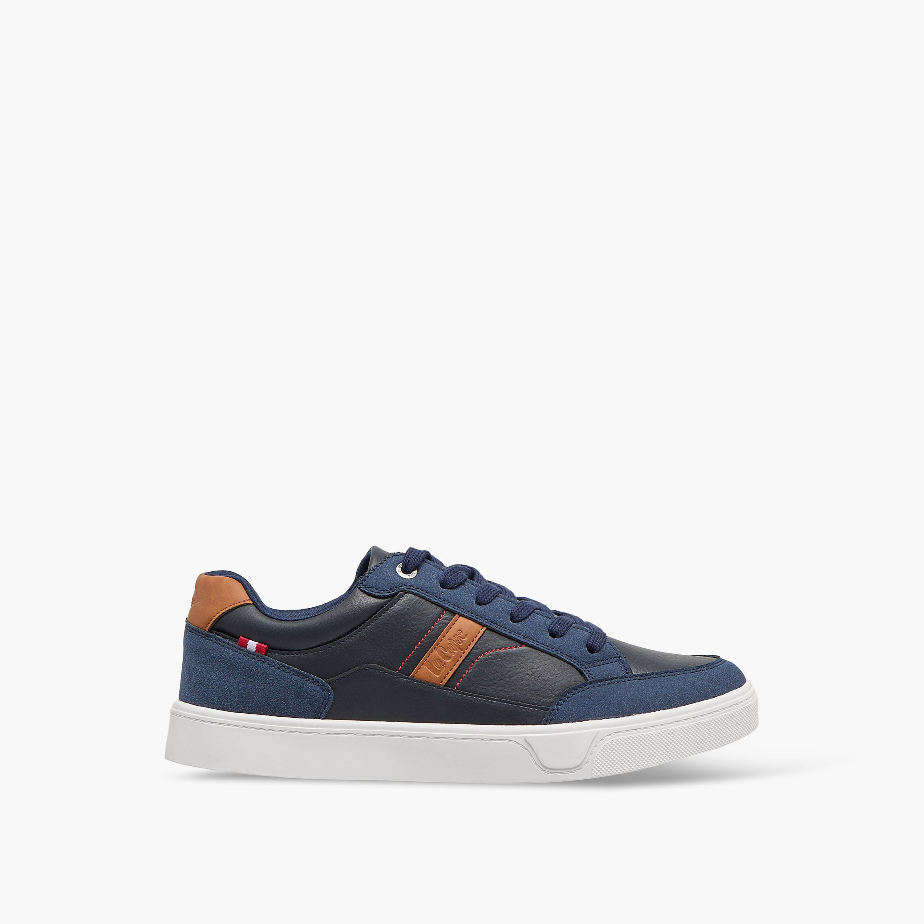 Lee Cooper Men Lace-Up Ankle Sneakers-men-shoes-sneakers-image-3