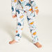 Juniors All Over Dinosaur Print Shirt and Pyjama Set-Nightwear-thumbnail-3