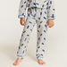 Juniors Car Print Shirt and Full Length Printed Pyjama Set-Nightwear-thumbnail-3