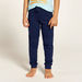 Juniors Printed Crew Neck T-shirt and Full Length Pyjama Set-Nightwear-thumbnail-3
