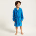 Juniors Long Sleeves Bathrobe with Tie-Up Belt and Hood-Towels and Flannels-thumbnail-0
