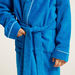 Juniors Long Sleeves Bathrobe with Tie-Up Belt and Hood-Towels and Flannels-thumbnail-2