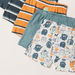 Juniors Printed Boxers with Elasticated Waistband - Set of 5-Boxers and Briefs-thumbnail-3