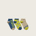 Juniors Printed Ankle Length Socks - Set of 3-Socks-thumbnailMobile-0