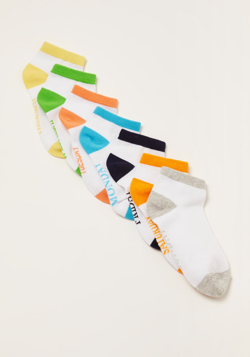 Juniors Printed Socks - Set of 7-Socks-image-1
