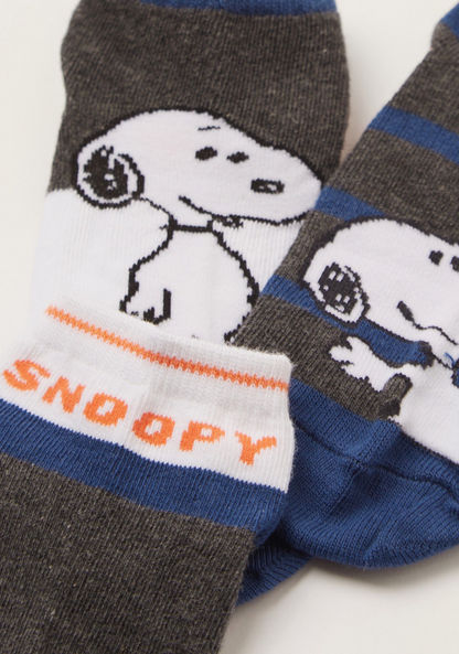 Peanuts Print Socks - Set of 3