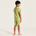 Juniors 4-Piece Printed T-shirt with Shorts and Pyjama Set-Nightwear-thumbnail-7