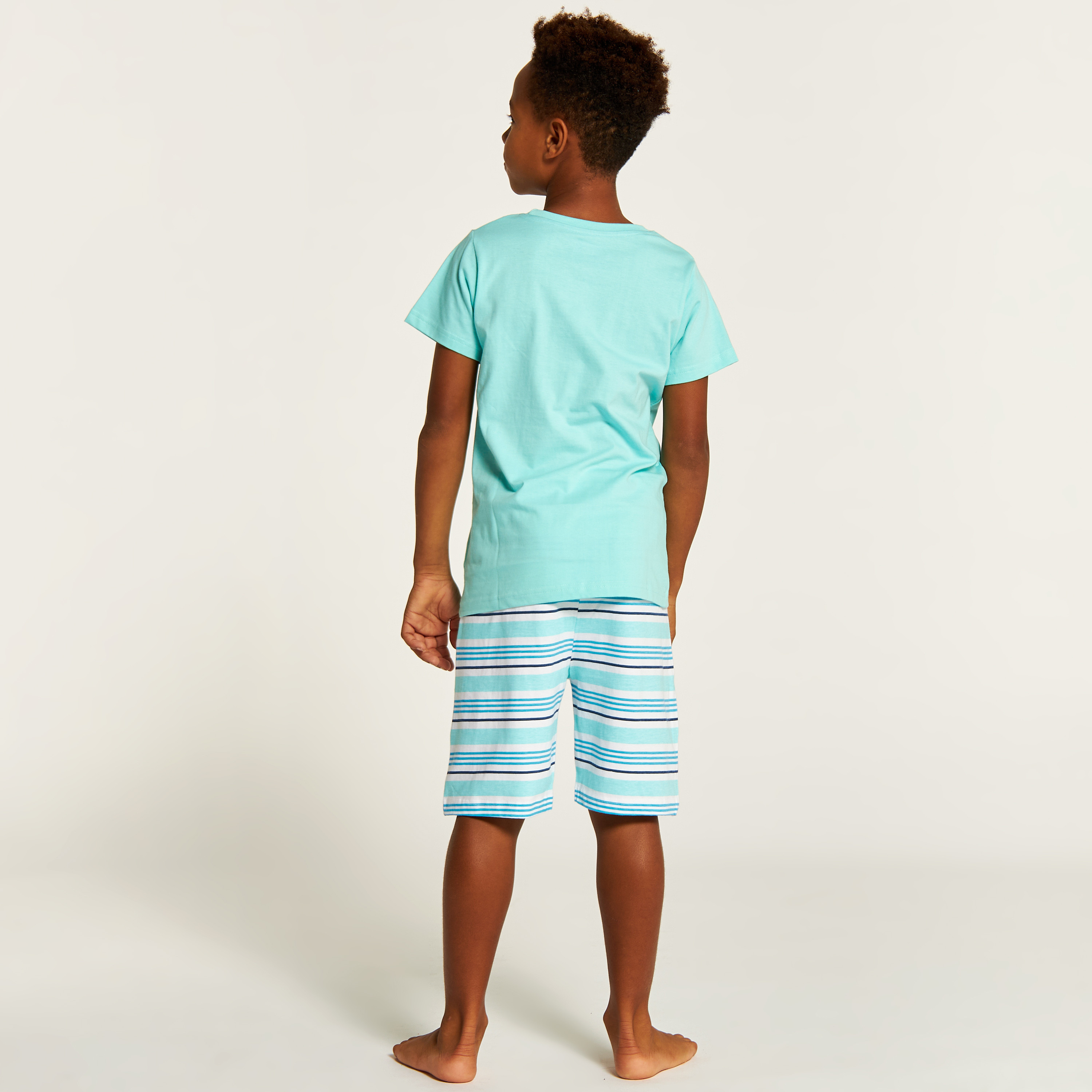 طقم تيشيرتات وبنطلونات بيجاما بطبعات 6 قطع من جونيورز-boys-clothing-nightwear-image-10