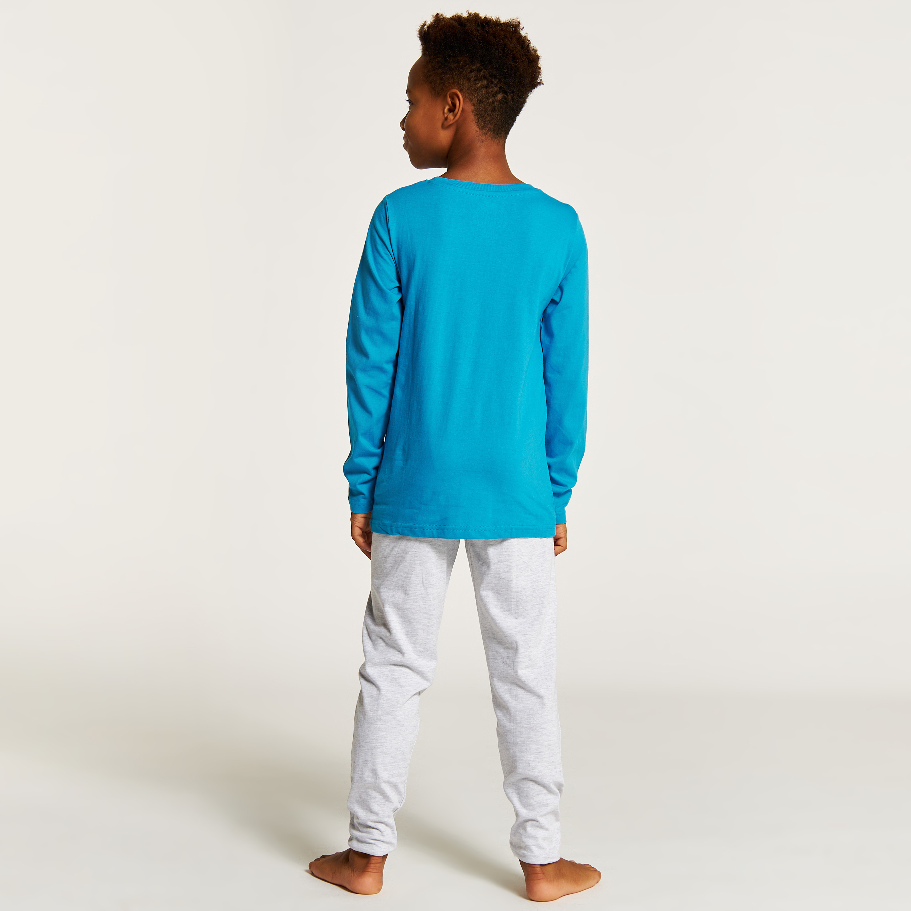 طقم تيشيرتات وبنطلونات بيجاما بطبعات 6 قطع من جونيورز-boys-clothing-nightwear-image-8