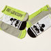 Disney Mickey Mouse Print Ankle Length Socks - Set of 3-Socks-thumbnail-4