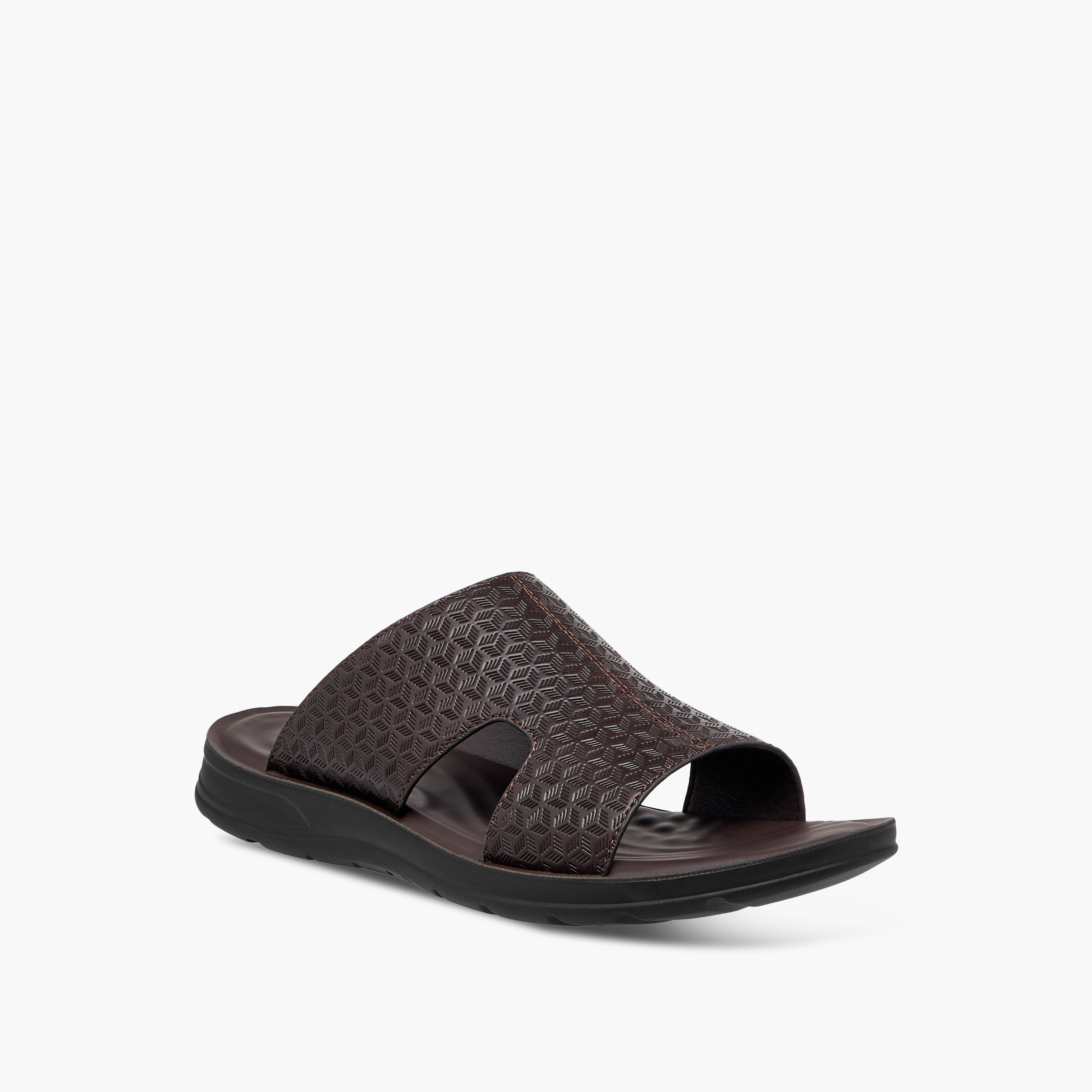 LBL by Shoexpress Men Textured Arabic Sandals-men-shoes-sandals-image-2