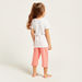 Juniors Printed Short Sleeves T-shirt and Pyjama Set-Nightwear-thumbnail-4