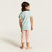 Juniors Printed Short Sleeves T-shirt and Pyjama - Set of 3-Nightwear-thumbnailMobile-9