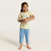 Juniors Printed Short Sleeves T-shirt and Pyjamas - Set of 3-Nightwear-thumbnail-1