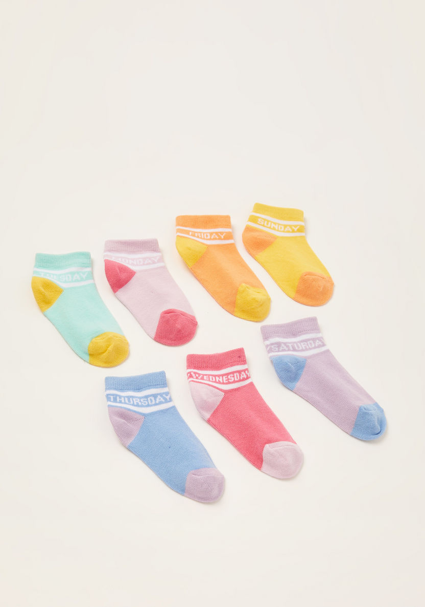Juniors Printed Socks - Set of 7-Socks-image-0