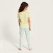 Juniors Printed Short Sleeve T-shirt and Pyjama Set-Pyjama Sets-thumbnail-3