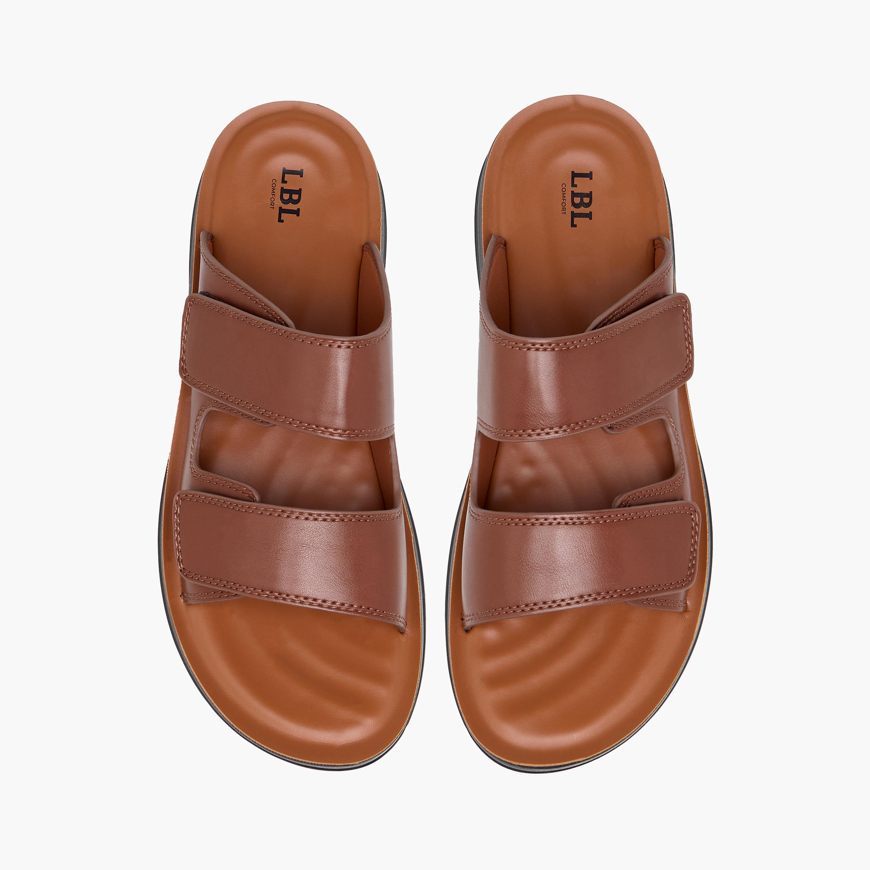 LBL by Shoexpress Men Hook & Loop Arabic Sandals-men-shoes-sandals-image-1