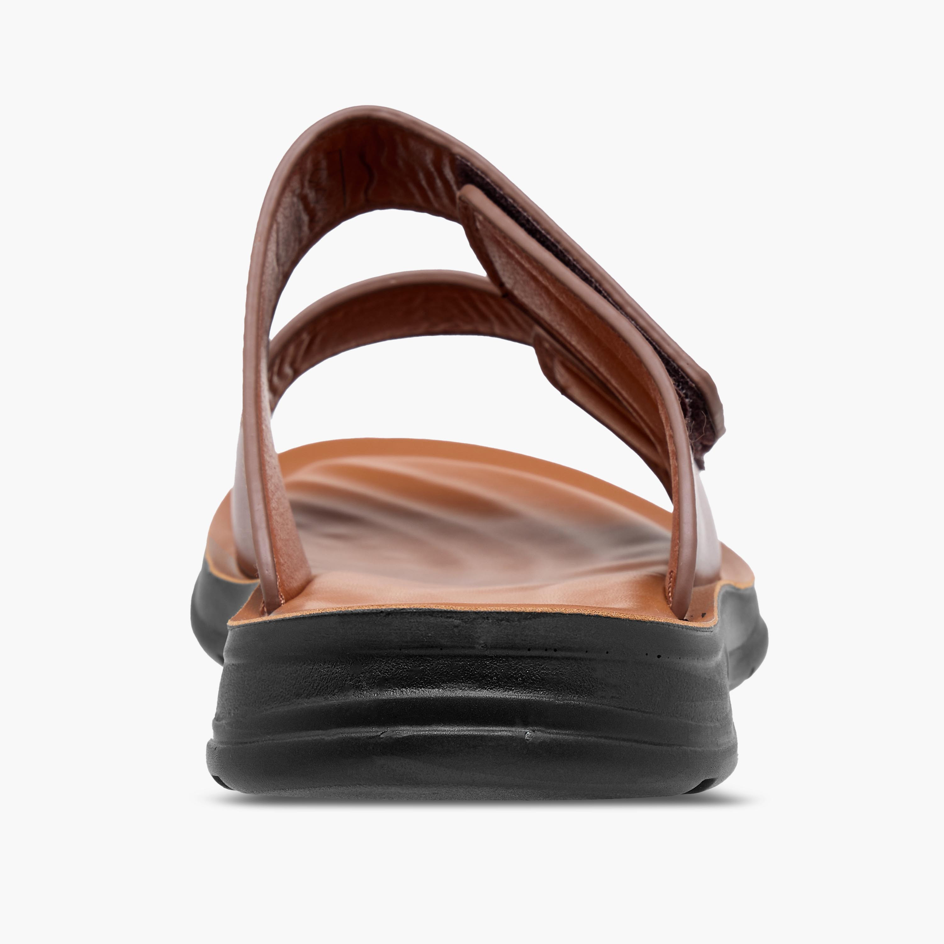 LBL by Shoexpress Men Hook & Loop Arabic Sandals-men-shoes-sandals-image-5