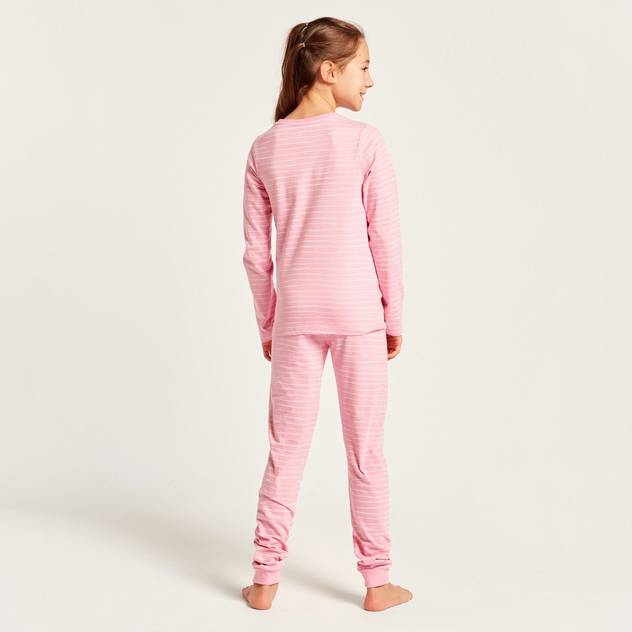 طقم بنطلونات بيجاما وتيشيرتات بطبعات 6 قطع من جونيورز-girls-clothing-multipacks-image-5