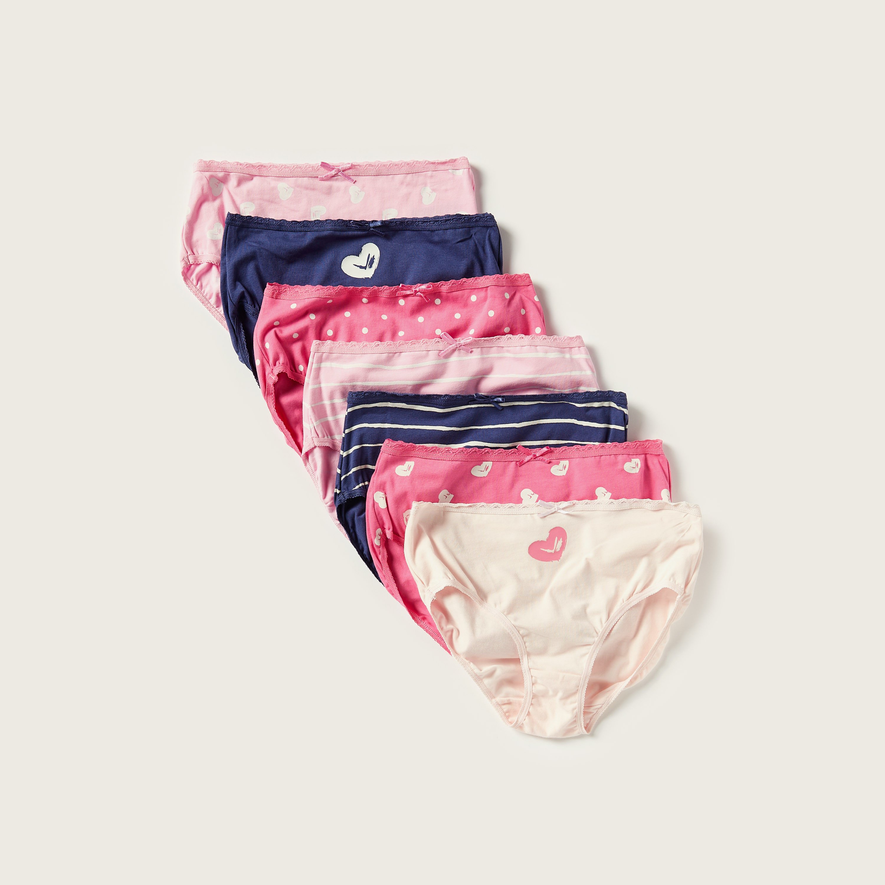 Juniors Printed Briefs Set of 6