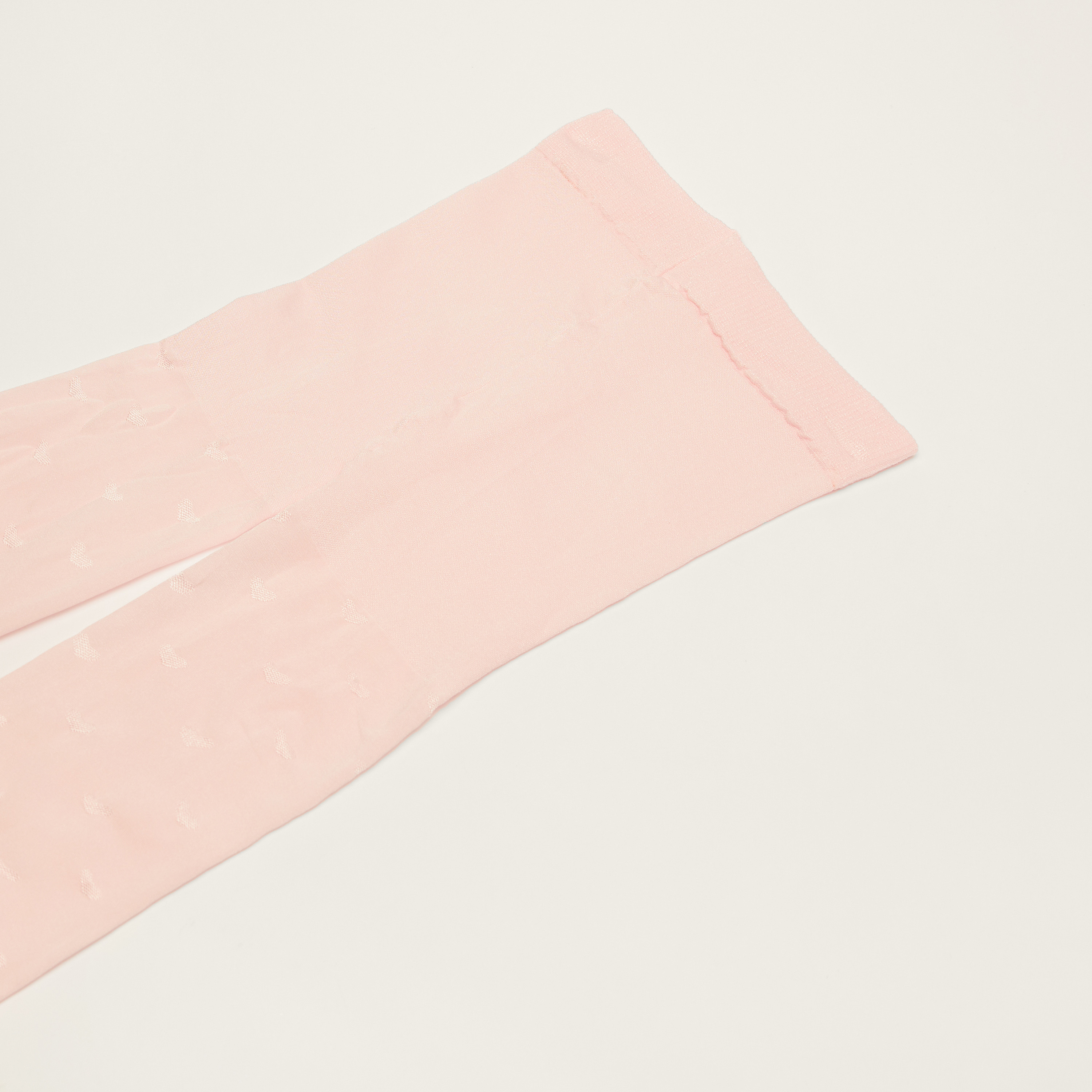 Juniors Textured Tights with Elasticated Waistband-girls-accessories-socks-image-3