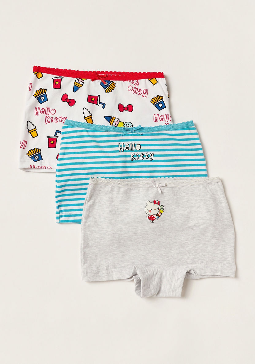 Buy Sanrio Hello Kitty Print Boxers - Set of 3 Online for Girls