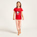 Disney Minnie Mouse Print T-shirt and 3/4 Length Pyjama Set-Nightwear-thumbnail-1