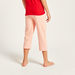 Disney Minnie Mouse Print T-shirt and 3/4 Length Pyjama Set-Nightwear-thumbnail-5