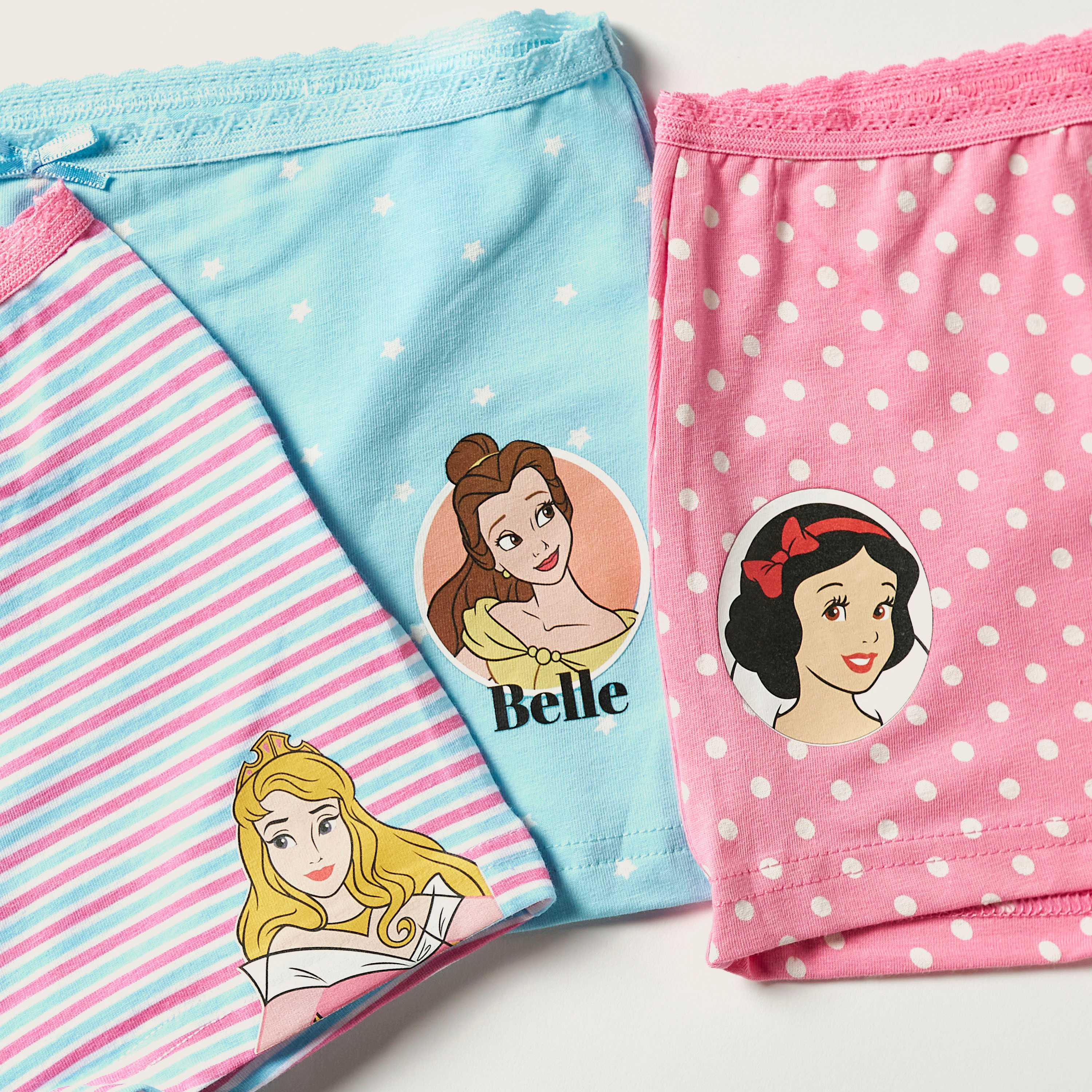 سراويل داخلية بوكسر بطبعات برنسيس من ديزني - طقم من 3 قطع-girls-clothing-multipacks-image-2