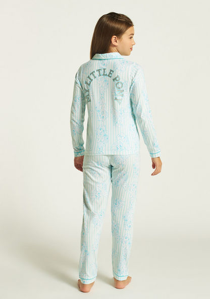 My Little Pony Print Shirt and Pyjama Set-Nightwear-image-4