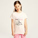 Nickelodeon Garfield Print Crew Neck T-shirt and Full Length Pyjama Set-Nightwear-thumbnail-2