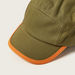 Juniors Panelled Cap with Velcro Strap-Caps-thumbnail-1