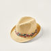قبعة منسوجة مزينة بفيونكة من جونيورز-%D8%A7%D9%84%D9%83%D8%A7%D8%A8%D8%A7%D8%AA-thumbnail-0
