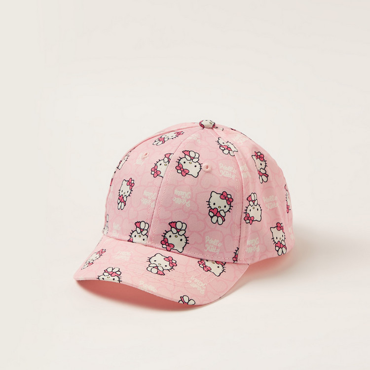 Sanrio Hello Kitty Cap with Hook and Loop Closure