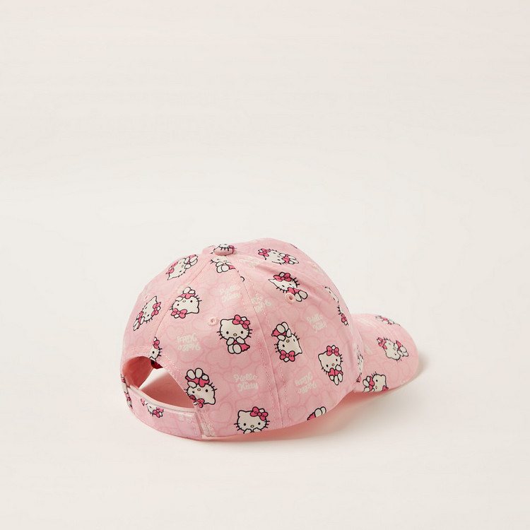 Sanrio Hello Kitty Cap with Hook and Loop Closure