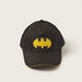 Batman Applique Detail Cap with Hook and Loop Strap Closure-Caps-thumbnail-2