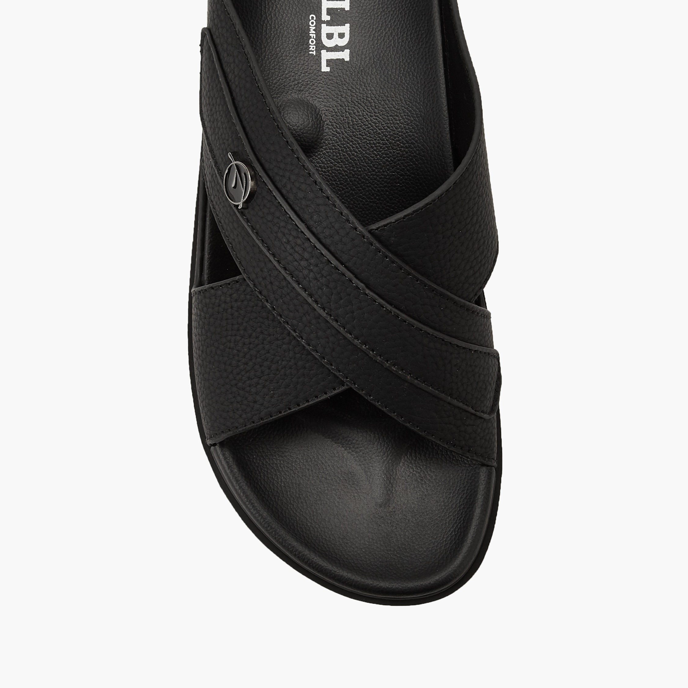 LBL by Shoexpress Men Slip-On Cross Strap Sandals-men-shoes-sandals-image-4
