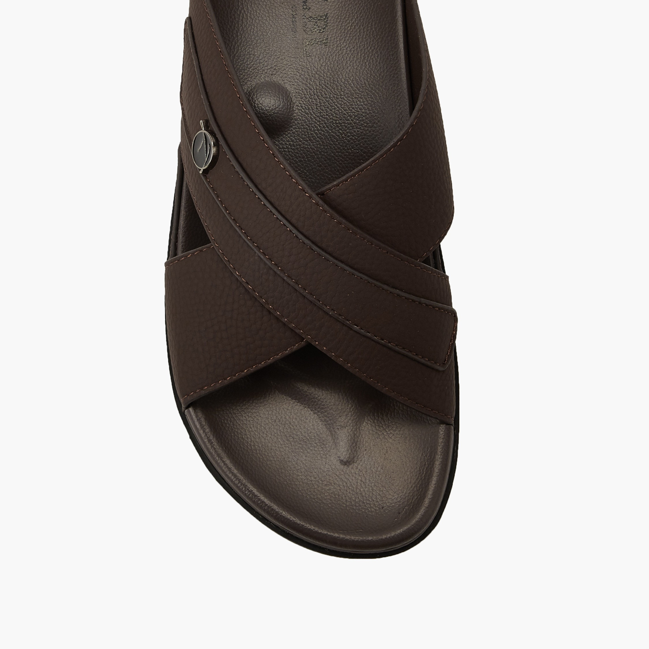 LBL by Shoexpress Men Slip-On Cross Strap Sandals-men-shoes-sandals-image-4