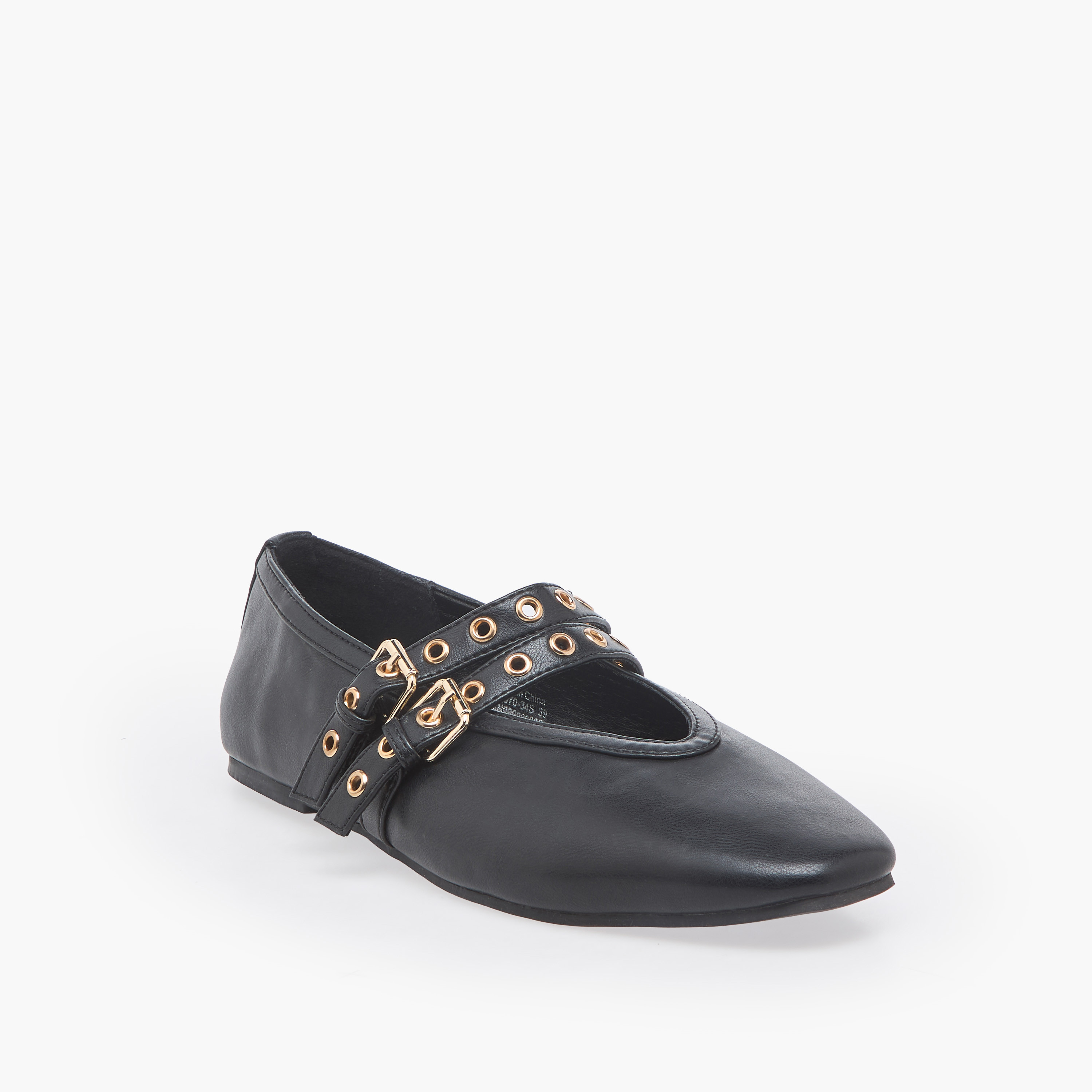 Flora Bella Women Rivets Mary Jane Shoes-women-shoes-flats-ballerinas-image-2