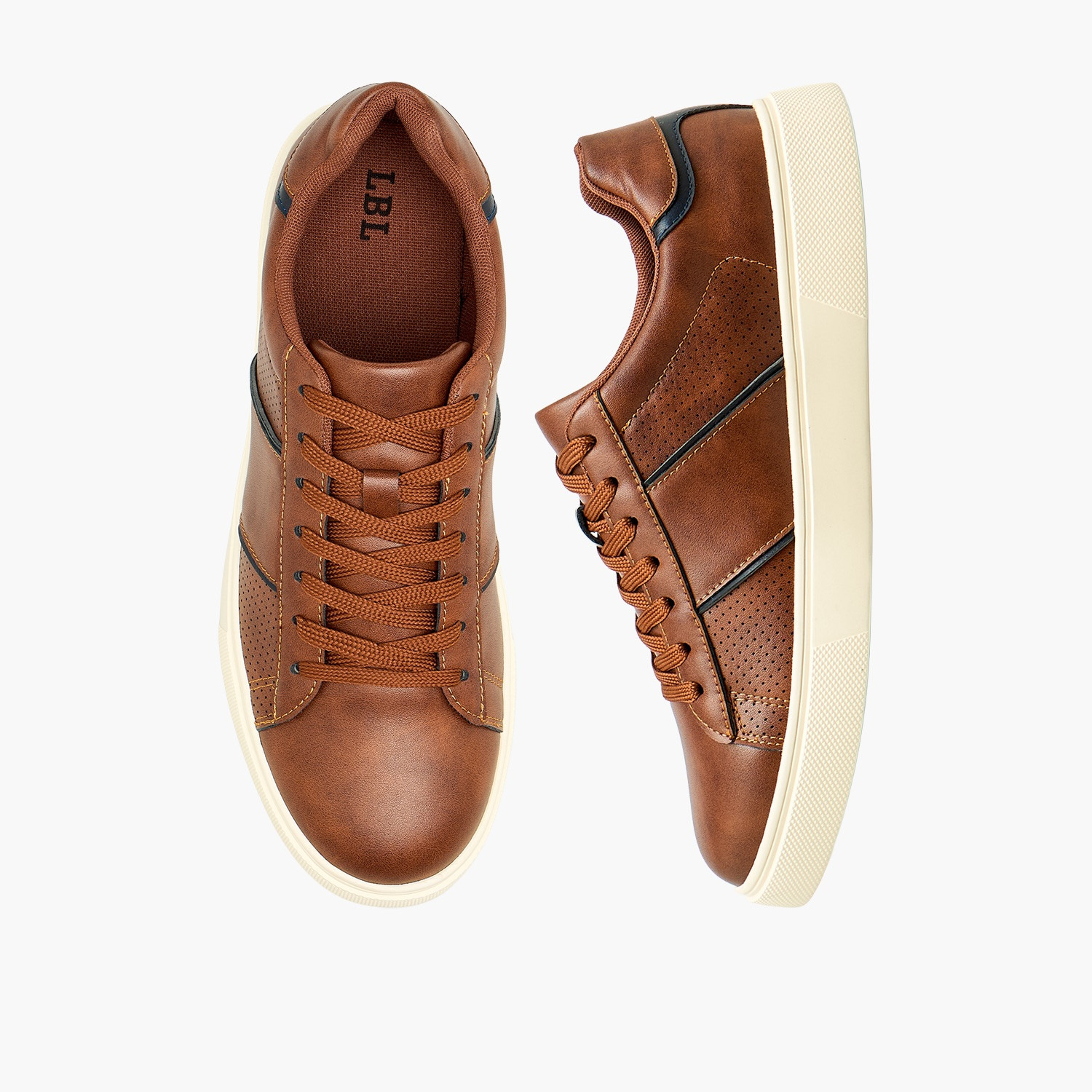 LBL by Shoexpress Men Lace-Up Ankle Sneakers-men-shoes-sneakers-image-1