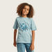 Juniors Graphic Print T-shirt with Short Sleeves-T Shirts-thumbnail-0