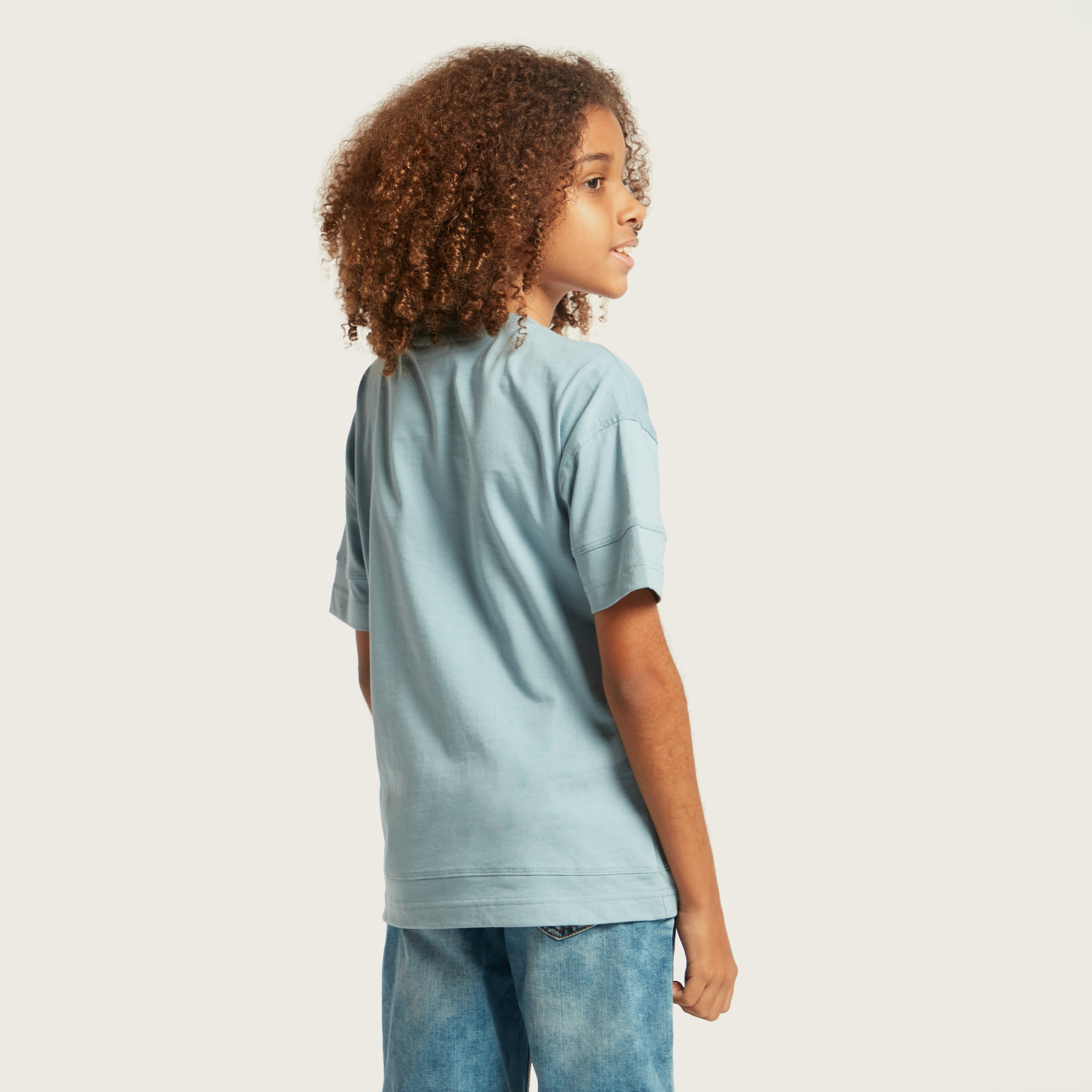 Juniors Graphic Print T-shirt with Short Sleeves-boys-clothing-tshirtsandpolos-image-4