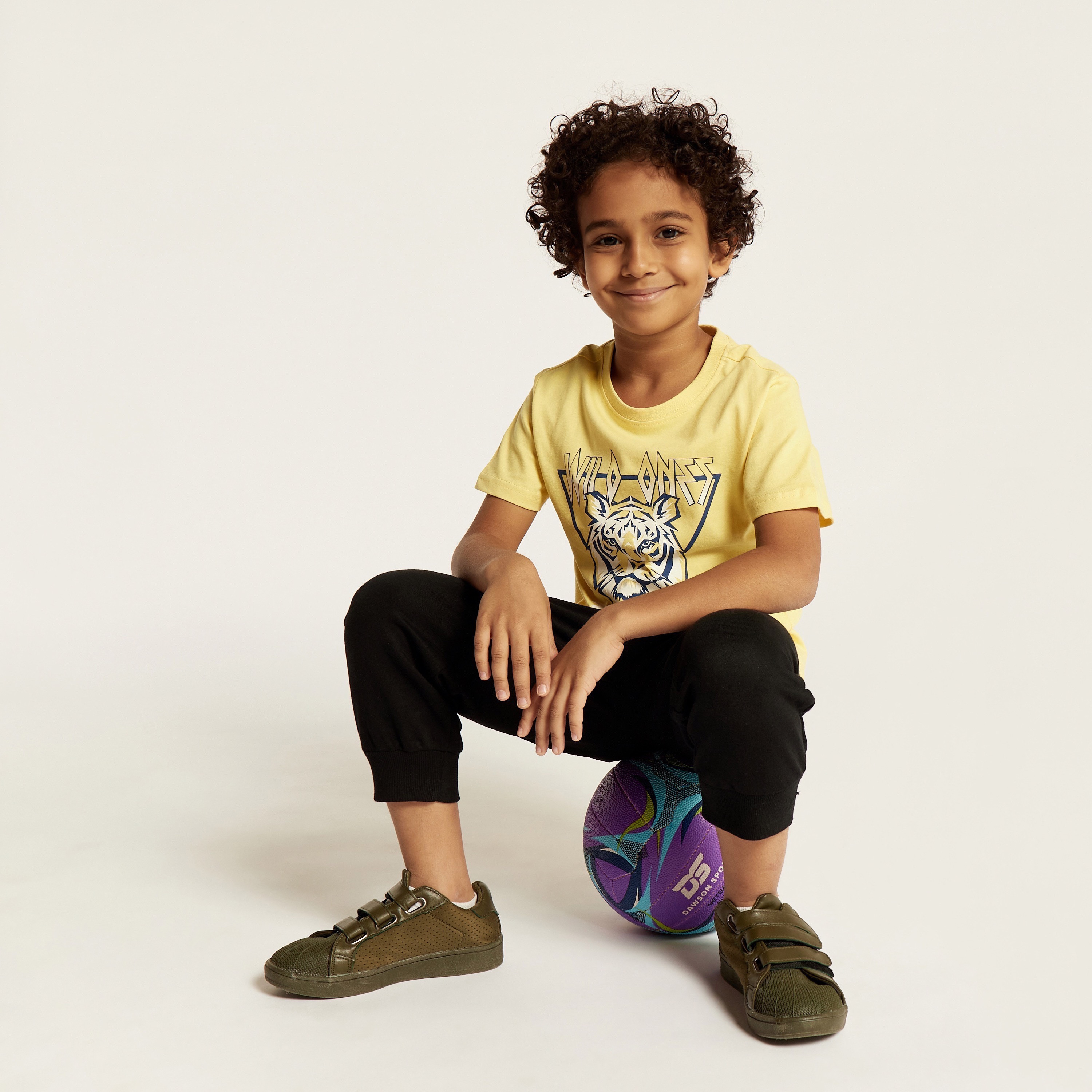 Juniors Printed T-shirt with Crew Neck and Short Sleeves-boys-clothing-tshirtsandpolos-image-1