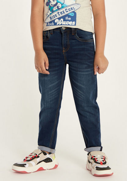 Juniors Boys 5-Pocket Skinny Jeans