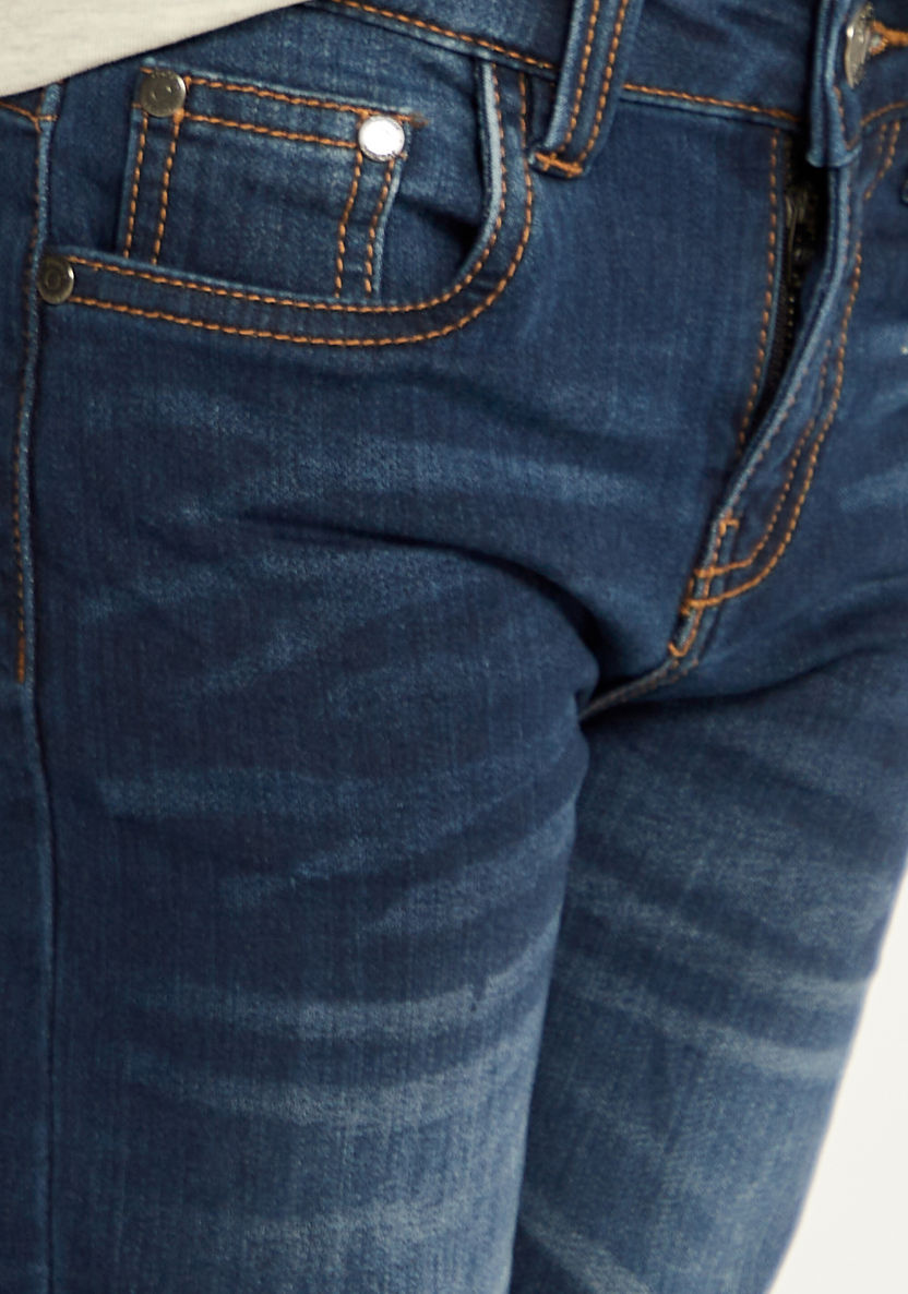 Juniors Boys 5-Pocket Skinny Jeans-Jeans-image-2