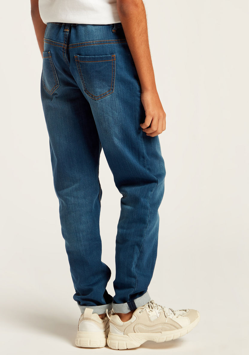 Juniors Boys 5-Pocket Skinny Jeans-Jeans-image-3