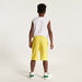 Juniors Solid Shorts with Elasticated Waistband and Pockets-Shorts-thumbnail-3
