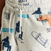 Juniors Printed Shorts with Drawstring Closure and Pockets-Shorts-thumbnail-2