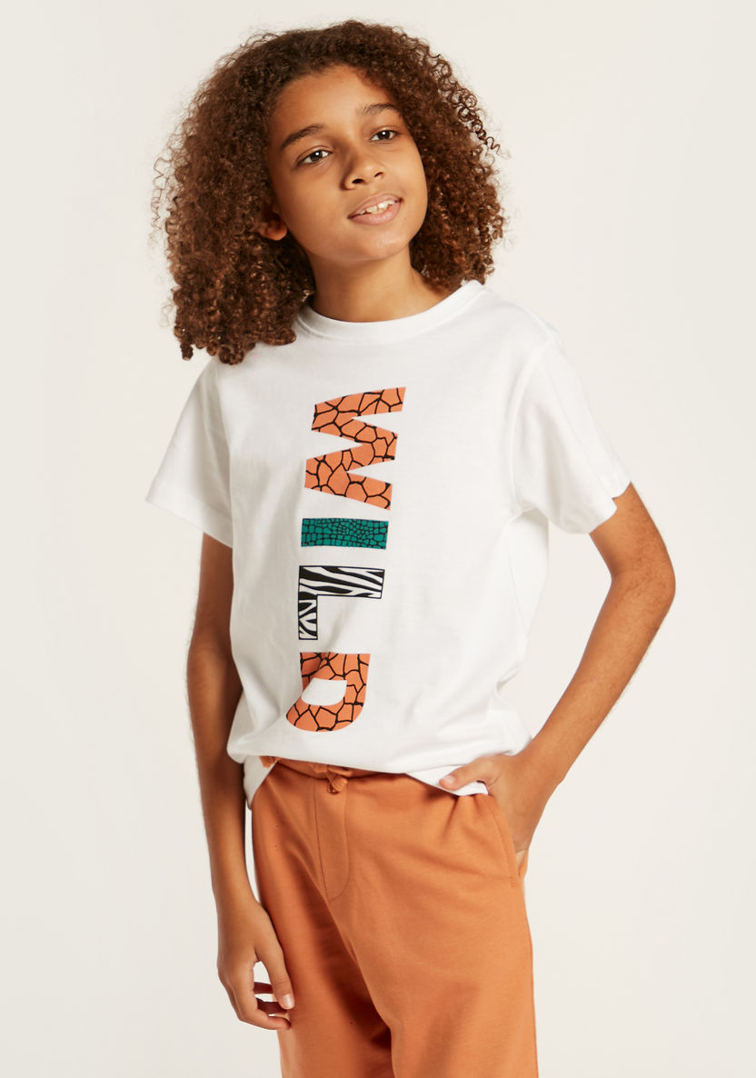 Juniors 3-Piece T-shirt and Shorts Set-Clothes Sets-image-2